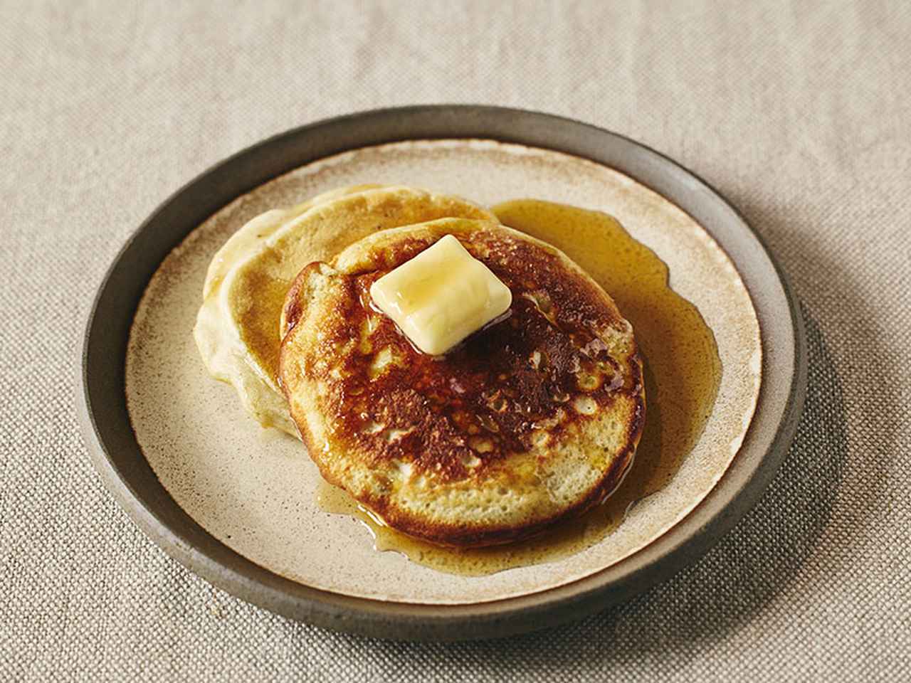 画像: ふわふわ、しっとり 「焼きいもパンケーキ」のつくり方