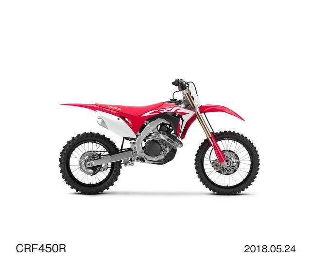 画像: CRF450R エクストリームレッド(写真は輸出仕様⾞) メーカー希望小売価格(消費税 8%込み) 966,600円(消費税抜き本体価格 895,000 円)