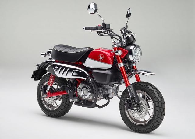 画像: モンキー125<ABS>(パールネビュラレッド) www.honda.co.jp