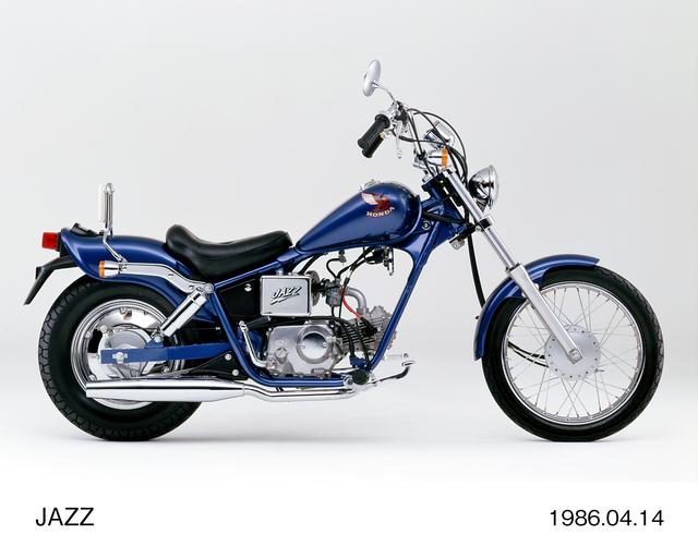 画像: ホンダの50ccバイク「ジャズ」。