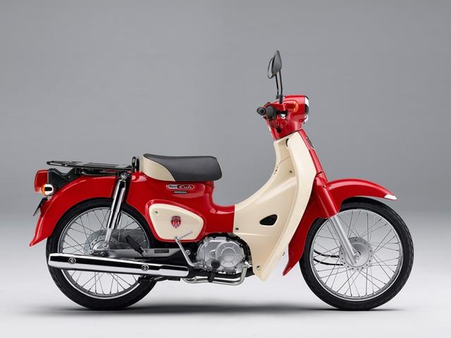 画像: スーパーカブ110・60周年アニバーサリー(マグナレッド) www.honda.co.jp