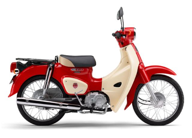 画像: HONDA公式サイトより/スーパーカブ50・60周年アニバーサリー/マグナレッド/税込243,000円 www.honda.co.jp