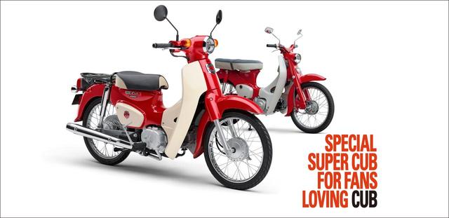 画像: HONDA公式サイトより/カブ50・60周年アニバーサリー/税込 286,200円 www.honda.co.jp