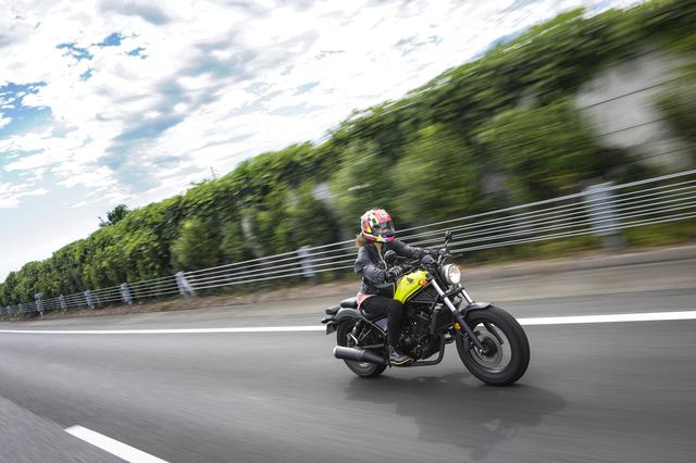 画像1: レブル250の高速道路…!