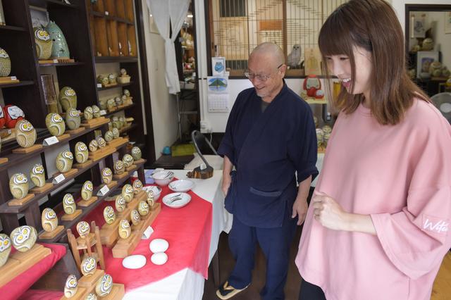画像2: のんびりお散歩をしていると、沢山のふくろうちゃんを発見!