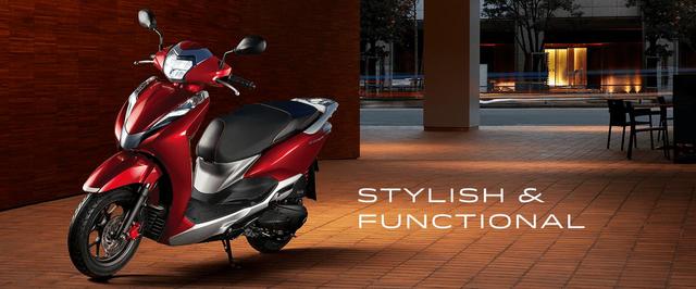 画像: HONDA公式サイトより/LEAD125/税込313,200円 www.honda.co.jp