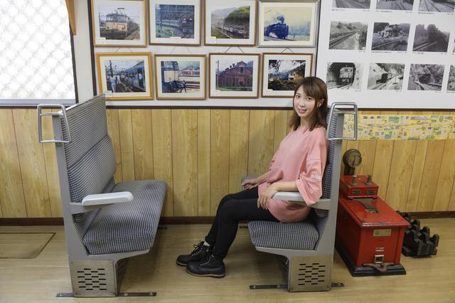 画像: おぎのやさんの前に歴史が展示されているスペースがありました!