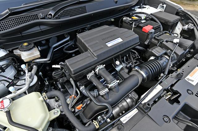 画像: ホンダのL15B型1.5L職列4気筒DOHCターボエンジン。最高出力190ps、最大トルク240Nmを発生する。