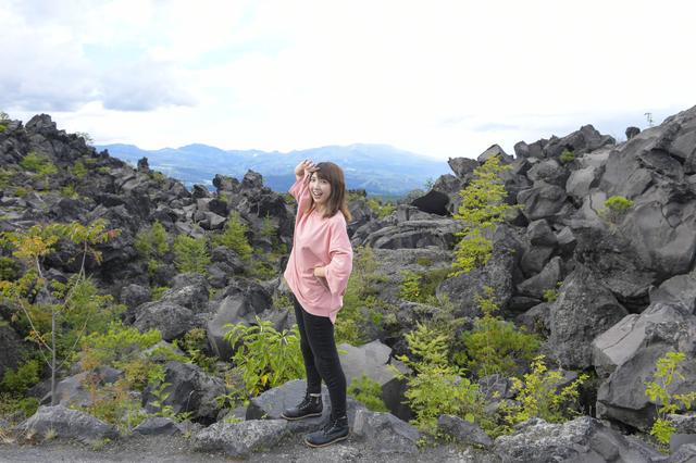 画像3: 今回の旅の目的地、鬼押出し園に到着!