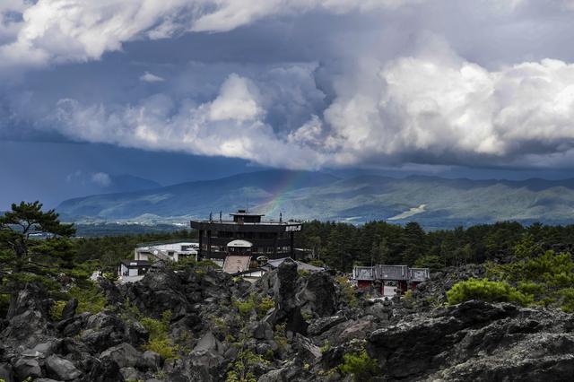 画像4: 今回の旅の目的地、鬼押出し園に到着!
