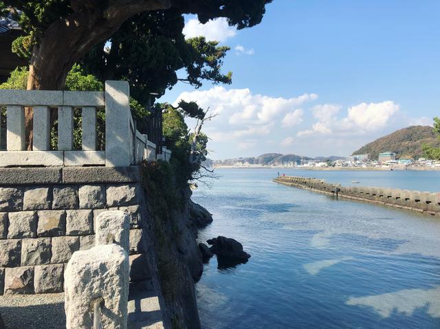画像4: 葉山の森戸大明神に到着!