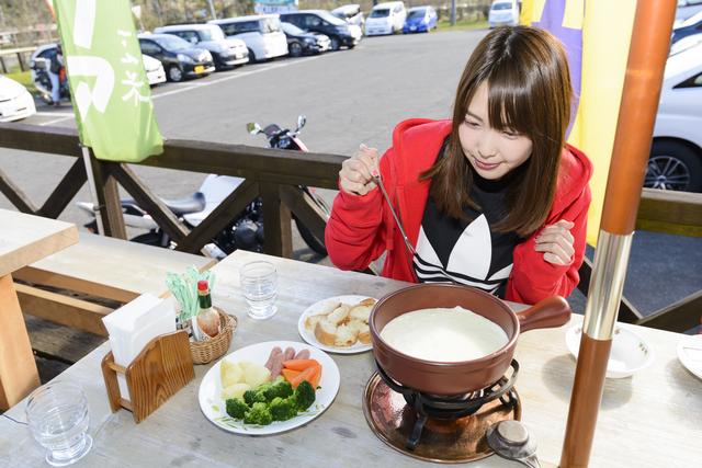 画像2: チーズフォンデュ¥1,030(ご注文は2名様~) + レアチーズケーキ¥420