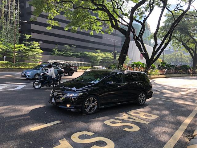 画像: オデッセイも捕獲。あまり走っていなかったが…。