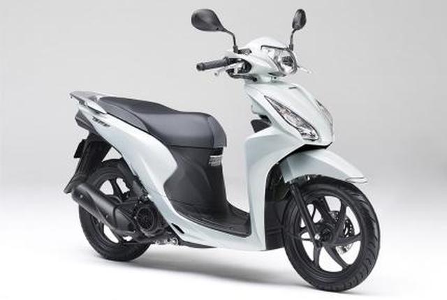 画像: HONDA公式サイトより/Dio110/パールアイスバーグホワイト 税込231,120円 www.honda.co.jp