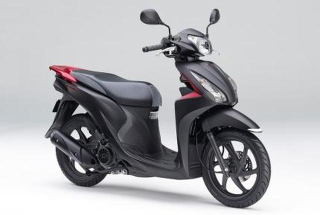 画像: HONDA公式サイトより/Dio110/マットギャラクシーブラックメタリック 税込234,360円 www.honda.co.jp