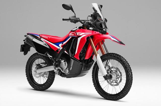 画像: HONDA公式サイトより/CRF250 RALLY/エクストリームレッド 税込702,000円 www.honda.co.jp