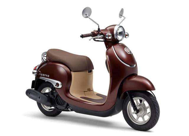 画像: HONDA公式サイトより/ジョルノ/パールアンブラウン 税込194,400円 www.honda.co.jp