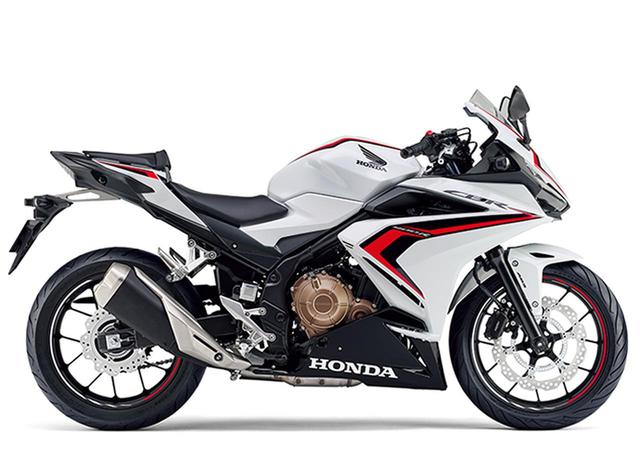 画像: HONDA公式サイトより/CBR400R/パールグレアホワイト 税込793,800円 www.honda.co.jp