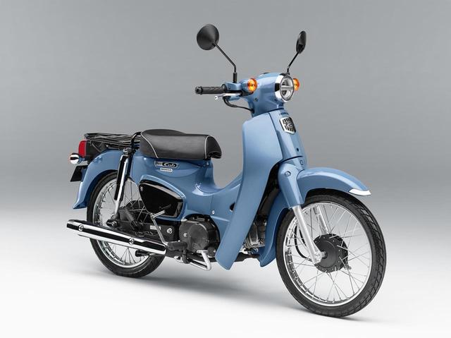 画像1: HONDA公式サイトより /スーパーカブ50・ストリート /ボニーブルー 税込243,000円 www.honda.co.jp
