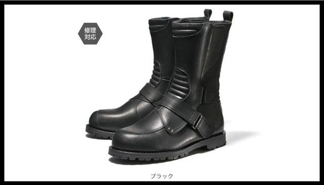 画像: ホンダライディングギア公式サイトより/ミドルブーツ ¥31,800+税 www.honda.co.jp