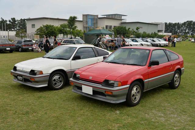 画像1: そして締めにはCR-X!