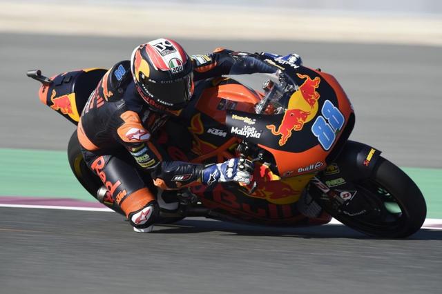 画像: 2019年シーズン、KTMでMoto2を戦うJ.マルティン。8月20日時点でシングルフィニッシュはわずか2度と苦戦していますが、今後の巻き返しが期待されています。 www.vroom-magazine.com