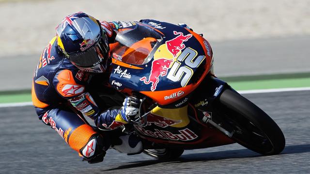 画像: 2012年、KTMでMoto3を走ったD.ケントは2勝を記録しました。 www.motogp.com