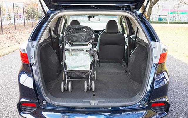 画像: わんこ用カート(Mother Cart)を積んだ状態 www.honda.co.jp