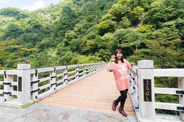 画像1: 吾妻渓谷(猿橋)へ到着!