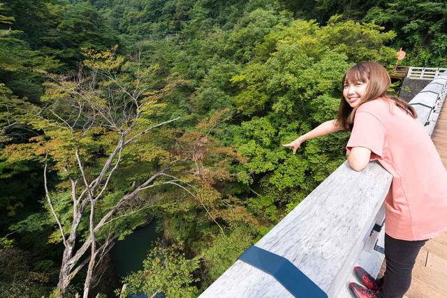 画像2: 吾妻渓谷(猿橋)へ到着!