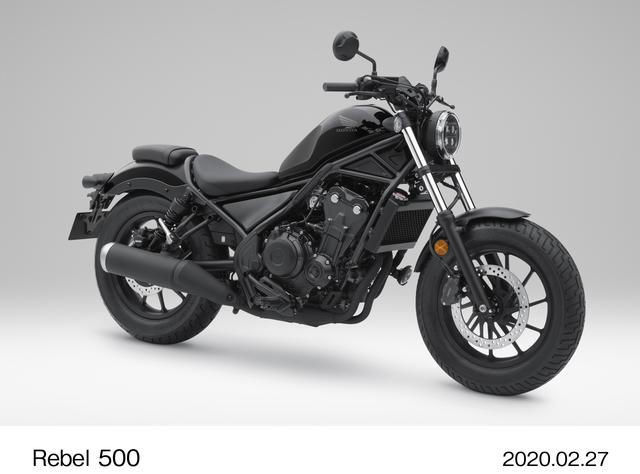 画像: ホンダ レブル500 グラファイトブラック