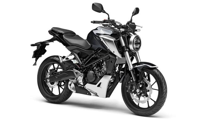 画像: CB125R(ブラック) www.honda.co.jp