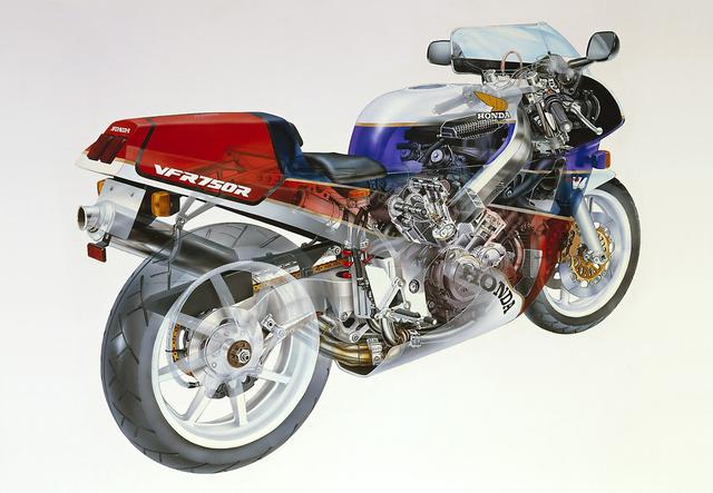画像: 浜松工場で手作りされたRC30は、欧州には1988年に上陸しました。世界で約5,000台限定で製作されたRC30ですが、その人気は日本同様に今でも非常に高いです。