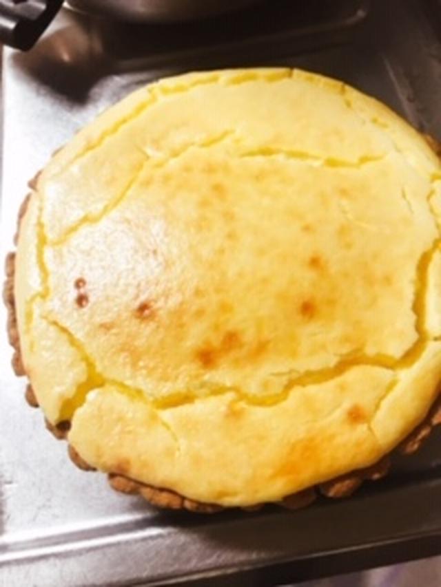 画像: チーズケーキ作り