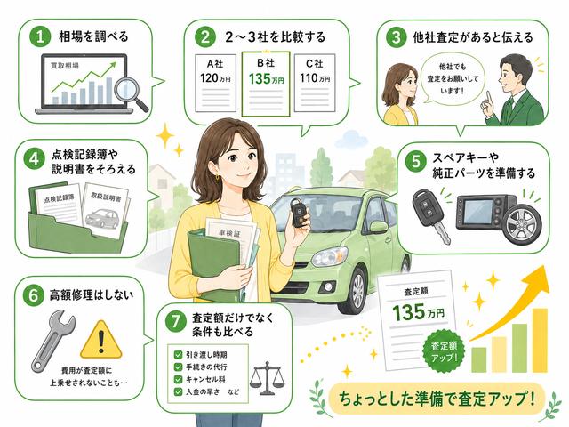 画像: ガリバーで査定額を高くする7つのコツ