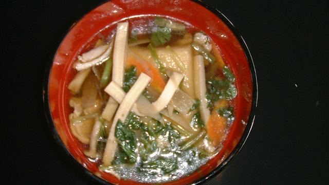 画像: 【福島県】凍豆腐(こおりどうふ)入り雑煮