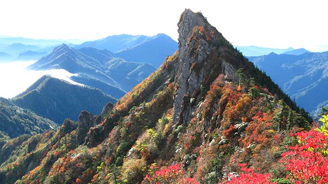 画像: 石鎚山