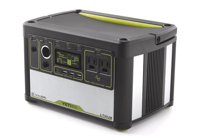 画像: GOAL ZERO Yeti Lithium 400(100V) Portable Power Station