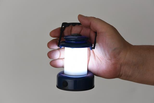 画像: 1LEDなのにこの散光性能。光源を直接見てもまぶしくない