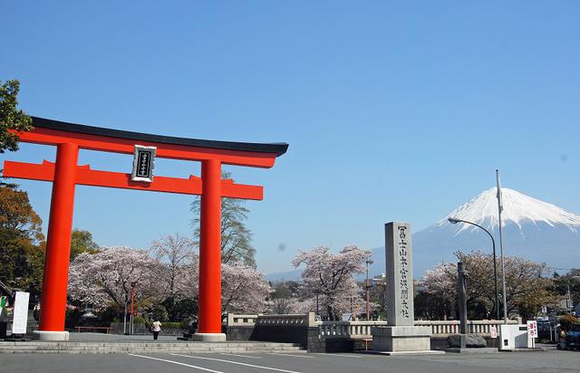 画像: 天照大御神の孫・ニニギノミコトの妻、木花之佐久夜毘売命(このはなさくやひめのみこと)を祀る。