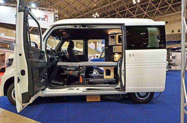 画像1: 美しい内装と高規格装備が魅力のN-VAN軽キャンピングカー