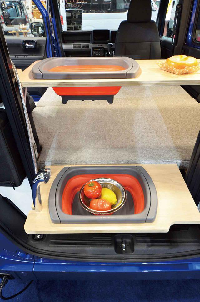 画像2: 美しい内装と高規格装備が魅力のN-VAN軽キャンピングカー