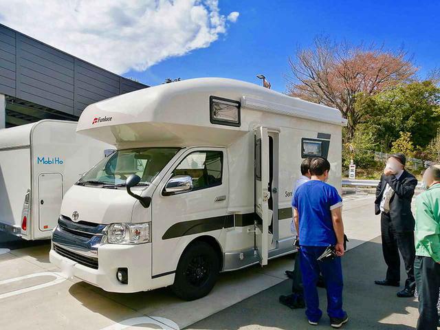 画像2: 「バンシェルター」と物資提供で神奈川県の医療機関を支援