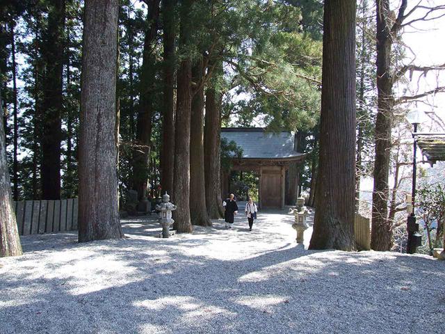画像: 12番札所 焼山寺/札所では2番目に高い場所にある焼山寺。昔は険しい道だったが、今はクルマで行ける。参道や境内には樹齢数百年という杉の巨木が立ち並ぶ。
