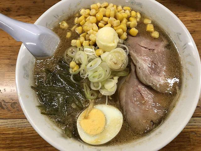 画像: すすきのの味噌ラーメン。