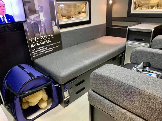 画像2: RVトラスト「TR500 C-LH ペット仕様」 愛犬と一緒にクルマ旅へ!