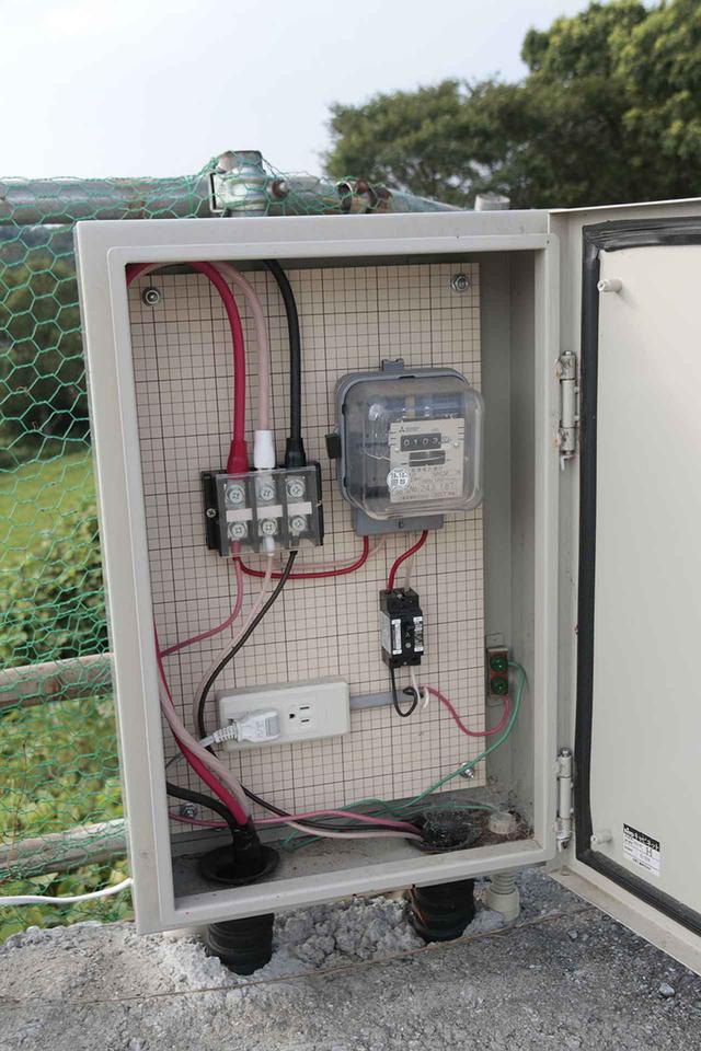 画像2: 屋外にも快適設備が完備されている