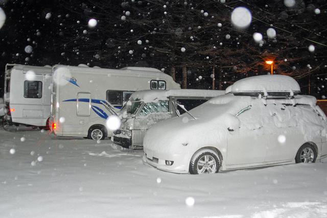 画像2: 動けるうちに移動するか、翌日の除雪を待つ