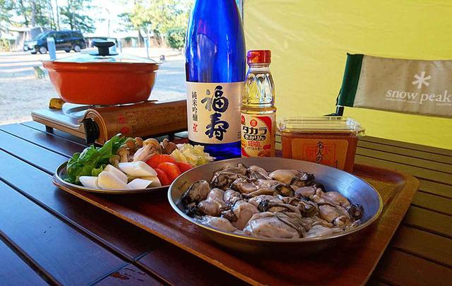 画像: カニ、そば、和牛、牡蠣に舌鼓