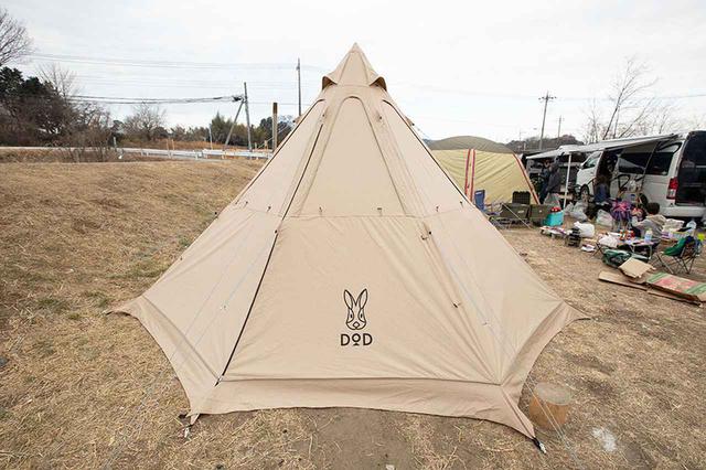 画像1: いま大人気のDODワンポールテント